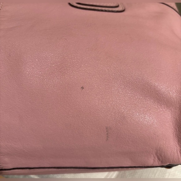Coach SoHo Pink Shoulder Bag with Cherry Charm - Picture 12 of 12